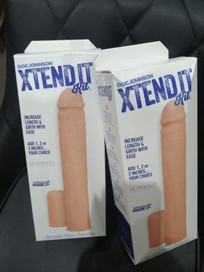 Насадка на член Doc Johnson Xtend It Kit White (мятая упаковка!!!) SO1557-R фото