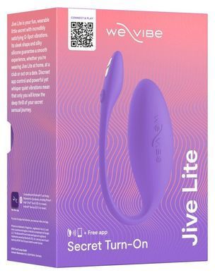 Смарт-виброяйцо We-Vibe Jive Lite Purple, небольшой размер SX2149 фото