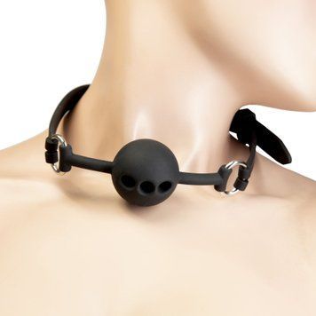 Кляп Punishment - Silicone Ball Gag &ndash; Black SX2233 фото