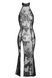 Длинное сетчатое платье Noir Handmade F239 Long tulle dress, L SX0135 фото 4