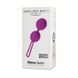 Вагинальные шарики Adrien Lastic Geisha Lastic Balls Mini Magenta (S), диаметр 3,4см, вес 85гр AD40511 фото 3
