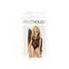 Боди Penthouse Runway Queen XL Black, вырез на спине, плетение в зоне декольте и на спинке SO6468 фото 3