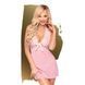 Сорочка з коміром халтером та стрінгами Penthouse - Sweet&Spicy Rose S/M SO5294 фото 1