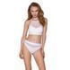 Спортивний топ з прозорою вставкою Passion PS006 TOP M, white SO4244 фото 2