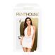 Мини-платье Penthouse - Heart Rob White XL, хомут, глубокое декольте, миниатюрные стринги SO5265 фото 3