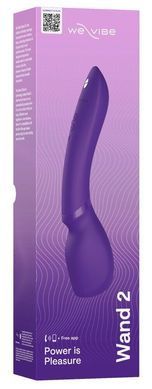 Смарт-вибромассажер We-Vibe Wand 2 Purple, очень мощный, функция Smart Silence SX2150 фото