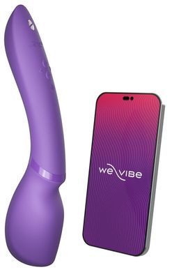 Смарт-вибромассажер We-Vibe Wand 2 Purple, очень мощный, функция Smart Silence SX2150 фото