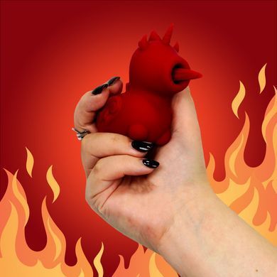 Вибратор-единорожка Unihorn - Blaze Diablo, ласкающий язычок SX2858 фото