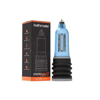 Гидропомпа Bathmate Hydromax 7 WideBoy Blue, для члена длиной от 12,5 до 18 см, диам. до 5,5 см SO1959 фото