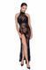 Длинное сетчатое платье Noir Handmade F239 Long tulle dress, XL SX0136 фото 3