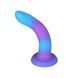 Светящийся в темноте фаллоимитатор ADDICTION Rave 8&Prime; Glow in the Dark Dildo Blue Purple, 20,3 см SO6851 фото 2