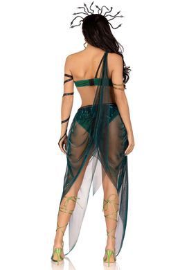 Эротический костюм Медузы Горгоны Leg Avenue Medusa Costume XS, топ, юбка, нарукавники, украшения SO9211 фото
