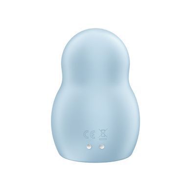 Вакуумный стимулятор с вибрацией Satisfyer Pro To Go 1 Blue SO7798 фото