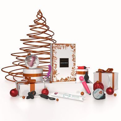 Календар секс-сюрпризів Adrien Lastic Advent Calendar CHRISTMAS DESIRES, 24 подарунки SO6740 фото