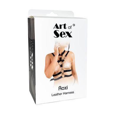 Сексуальная женская портупея Art of Sex - Roxi, размер XS-2XL, цвет черный SO9847 фото