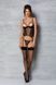 Корсет Passion MARINA CORSET, L/XL, black, с открытыми чашками SO9729 фото 6