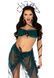 Эротический костюм Медузы Горгоны Leg Avenue Medusa Costume XS, топ, юбка, нарукавники, украшения SO9211 фото 1