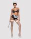 Эротический костюм горничной Obsessive Maidme set 5pcs L/XL, бюстгальтер, пояс с фартуком, чулки, ст SO7291 фото 3