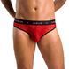 Мужские полупрозрачные трусы Passion 031 SLIP MIKE XXL/XXXL Red, под леопард SO7566 фото 1