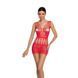 Бодистокинг мини-платье с бабочками Passion BS090 One Size red SO6389 фото 1