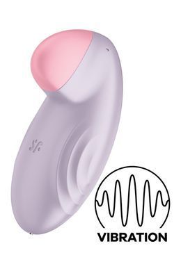Смарт-вібратор для клітора Satisfyer Tropical Tip Light Lilac SO7141 фото