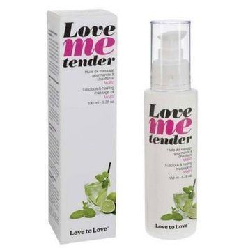 Розпродаж!!! Масажна олія Love To Love - Love Me Tender, Mojito (100 мл) (термін до 10.2025) SO1612-R фото
