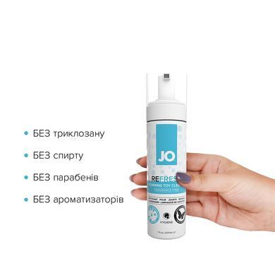 Мягкая пенка для очистки игрушек JO REFRESH (207 мл) дезинфицирующая, проникает глубоко SO1773 фото