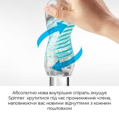 Мастурбатор Tenga Spinner 05 Beads з пружною стимулювальною спіраллю всередині SO4299 фото