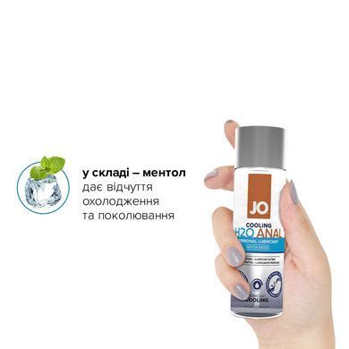 Анальная смазка JO ANAL H2O &mdash; COOLING (60 мл) охлаждающая, на водной основе SO1458 фото