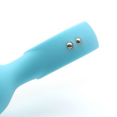 Анальная вибропробка KISTOY Orville Blue, диаметр 3 см SO3765 фото