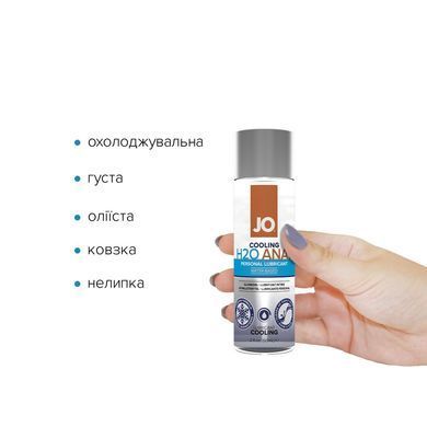 Анальная смазка JO ANAL H2O &mdash; COOLING (60 мл) охлаждающая, на водной основе SO1458 фото