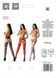 Эротические ажурные колготки-бодистокинг Passion S029 One Size, white, пояс и чулки, с доступом SO8959 фото 5