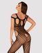 Бодистокинг Obsessive Bodystocking G322 S/M/L, фантасмагорически-силуэтный крой SO7242 фото 2