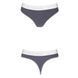 Спортивные трусики-стринги Passion PS007 PANTIES L, dark grey SO4247 фото 4