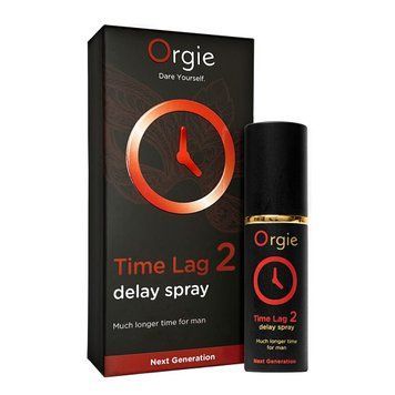 Спрей-пролонгатор Orgie Time Lag 2 Delay Spray, 10 мл, без анестетиков, с экстрактом дамианы SX1568 фото