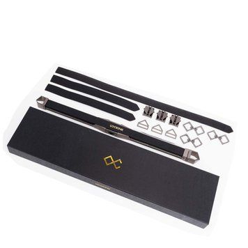 Фіксатор-розпірка LOCKINK Adjustable Spreader Bar Set - Black SX0853 фото