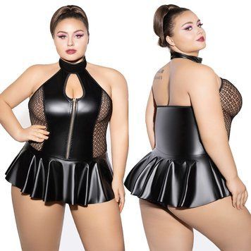 Боди JSY P61158 Black Plus Size SX1876 фото