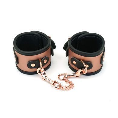 Наручники Liebe Seele Rose Gold Memory Wrist Cuff, натуральная кожа, розовое золото SO9496 фото