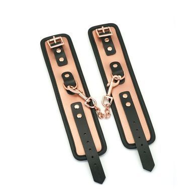 Наручники Liebe Seele Rose Gold Memory Wrist Cuff, натуральная кожа, розовое золото SO9496 фото