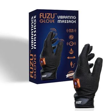 Виброперчатка (левая) FUZU Gloves Vibrating Massage Left Hand, 11 режимов SX2738 фото