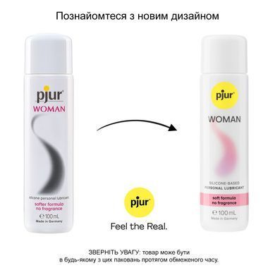 Смазка на силиконовой основе pjur Woman 100 мл, без ароматизаторов и консервантов специально для нее PJ10170 фото