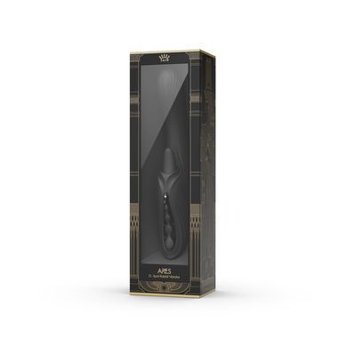 Вібратор-кролик Zalo Ares Obsidian Black SX2694 фото