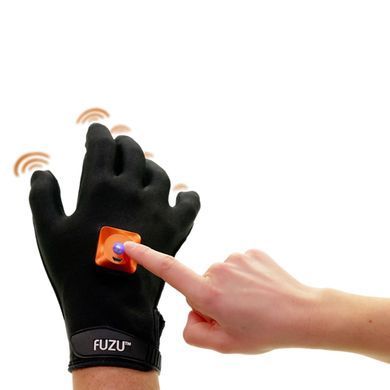 Виброперчатка (левая) FUZU Gloves Vibrating Massage Left Hand, 11 режимов SX2738 фото