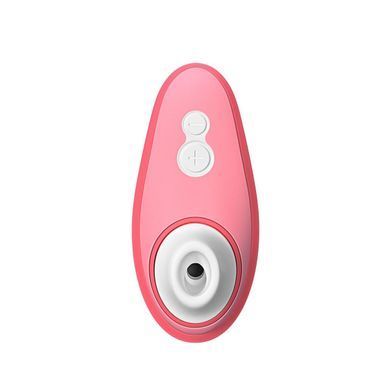 Вакуумный клиторальный стимулятор Womanizer Liberty 2 Vibrant Rose, 8 режимов, магнитная крышечка SX0522 фото