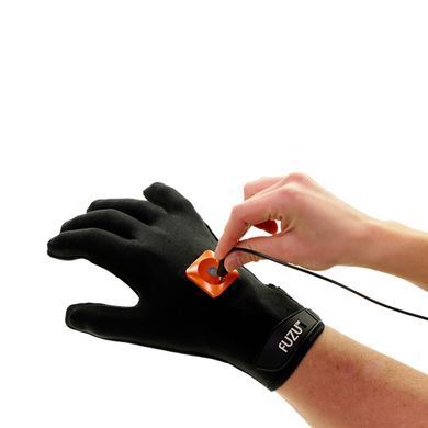 Виброперчатка (левая) FUZU Gloves Vibrating Massage Left Hand, 11 режимов SX2738 фото