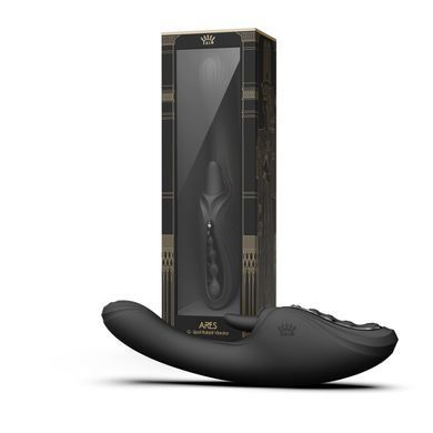 Вібратор-кролик Zalo Ares Obsidian Black SX2694 фото