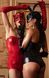 Корсет Noir Handmade F355 Red powerwetlook corset - XXL SX2027 фото 8