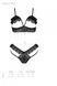 Эротический комплект Passion DOLLY SET, L/XL, black, с открытыми чашками SO9704 фото 5