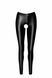 Лeггинсы Noir Handmade F304 Taboo, M, black, под латекс, открытые ягодицы и промежность SX0262 фото 4