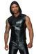 Чоловіча безрукавка з капюшоном Noir Handmade H062 Hooded Shirt, 3XL, мокрий ефект SX0114 фото 2